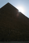 Sun Over Pyramid Khafra
