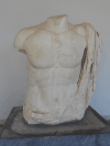 Marble Torso Emperor Augustus