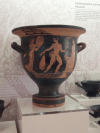 Red-figured Bell Krater Showing