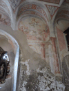 Fresco Bled Castle Chapel